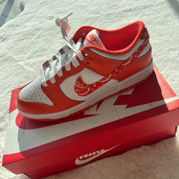 Nike Shoes - Nike Dunk Low 'Orange Paisley'